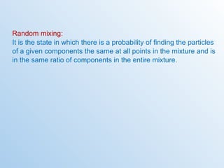 Pharmaceutical Engineering: Mixing | PDF