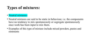 Neutral Mixture Comprehensive Overview of Mixing Processes and Equipment in ...