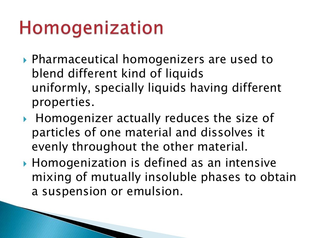 Mixing and homogenization