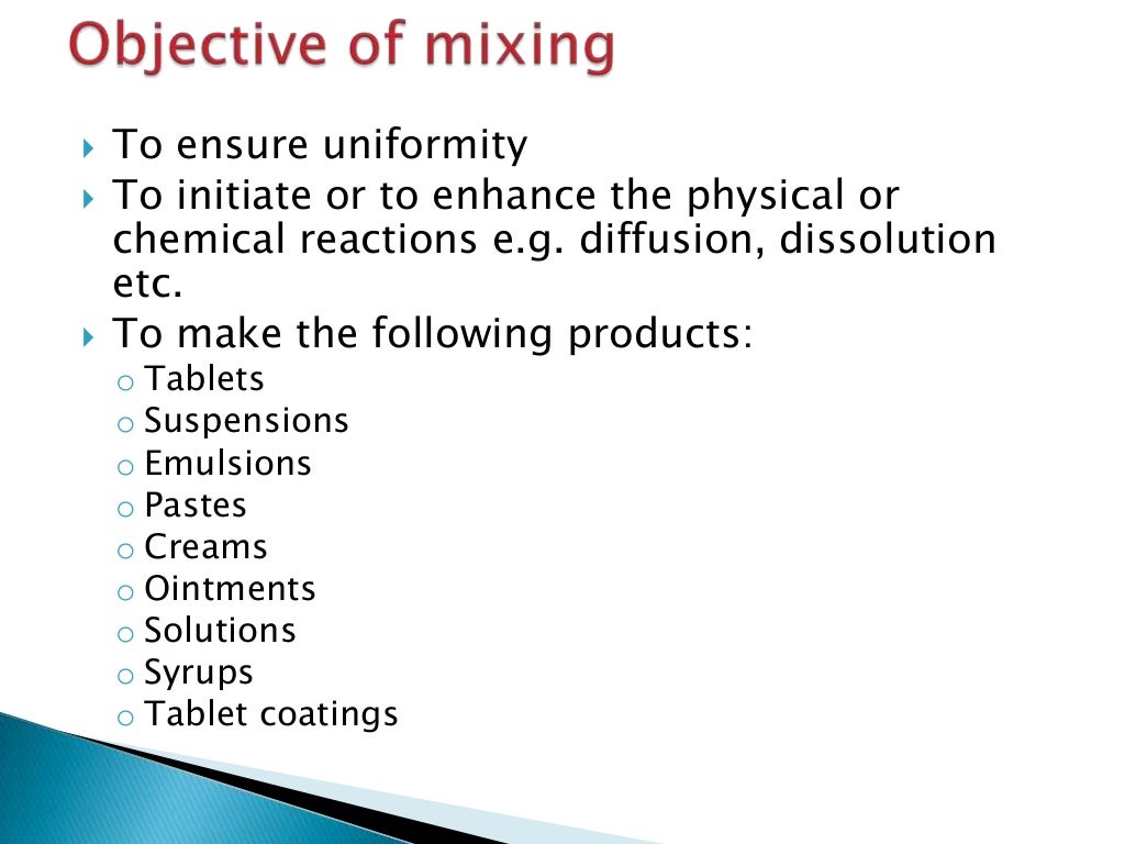 Mixing and homogenization