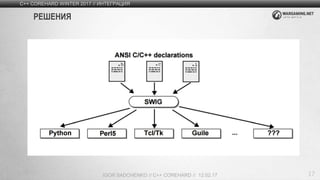 Mixing c++ and python | PPTX
