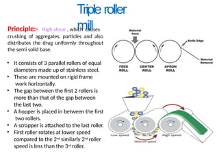 Roll Mixing Method Pharmaceutical mixing and its importance | PPTX