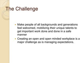 Mixing The Generations