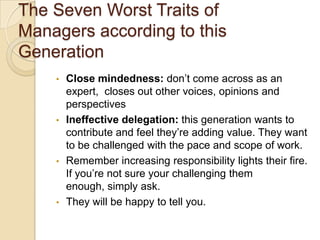 Mixing The Generations