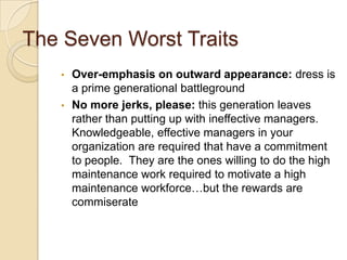 Mixing The Generations