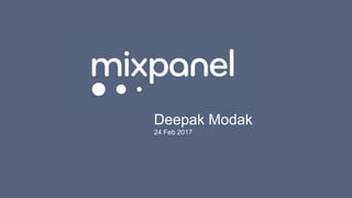 Deepak Modak
24 Feb 2017
 