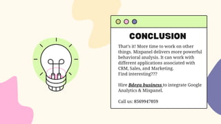 Mixpanel Analytics Integration | PDF