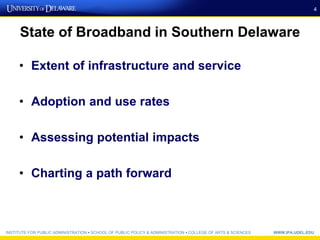 State of Broadband in Southern Delaware