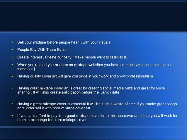mixtape promotion 4 things to think of before you make a mixtape