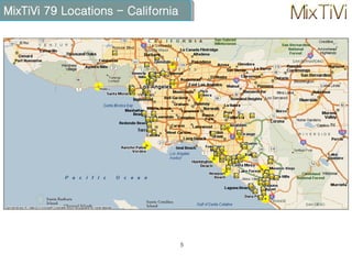 MixTiVi 79 Locations - California

5

 
