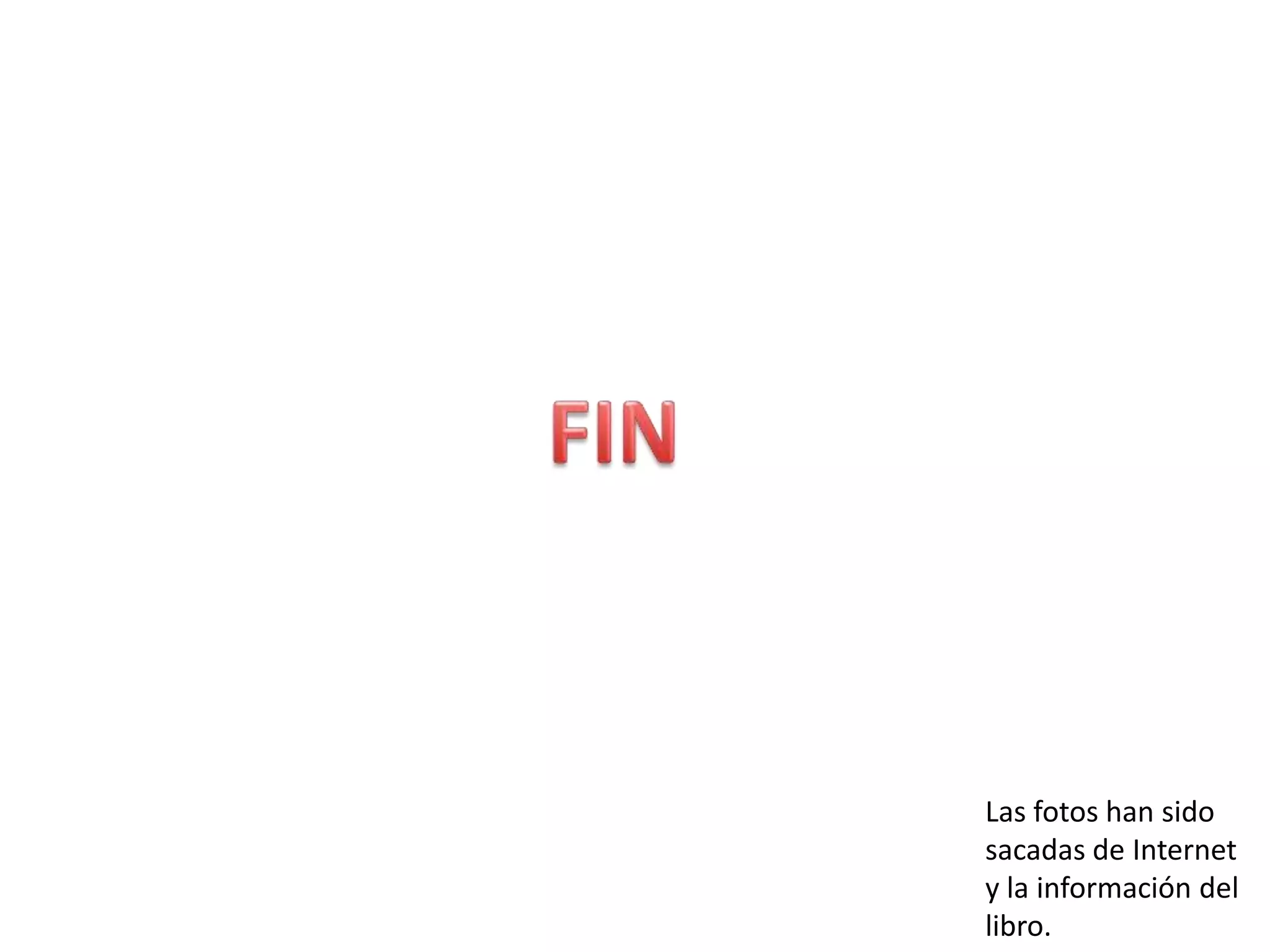 Las fotos han sido
sacadas de Internet
y la información del
libro.