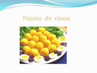 Piqueo de causa
 