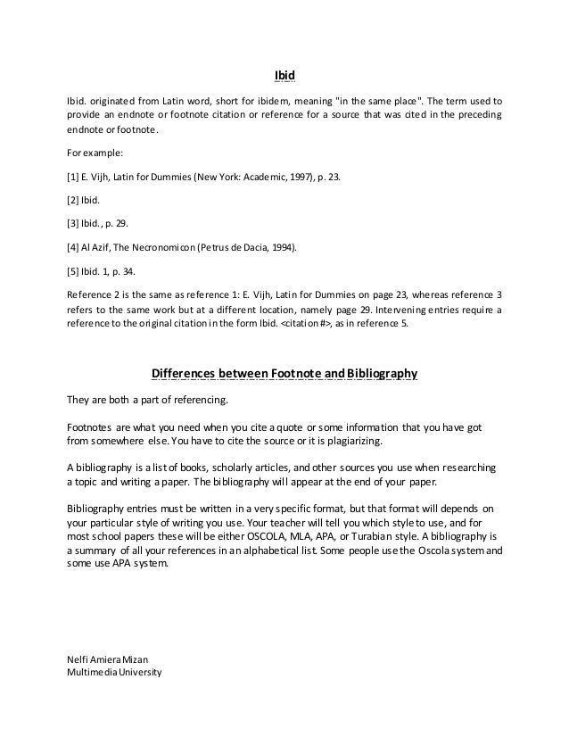 💌 Apa style ibid. How Do You Use Ibid?. 20190224