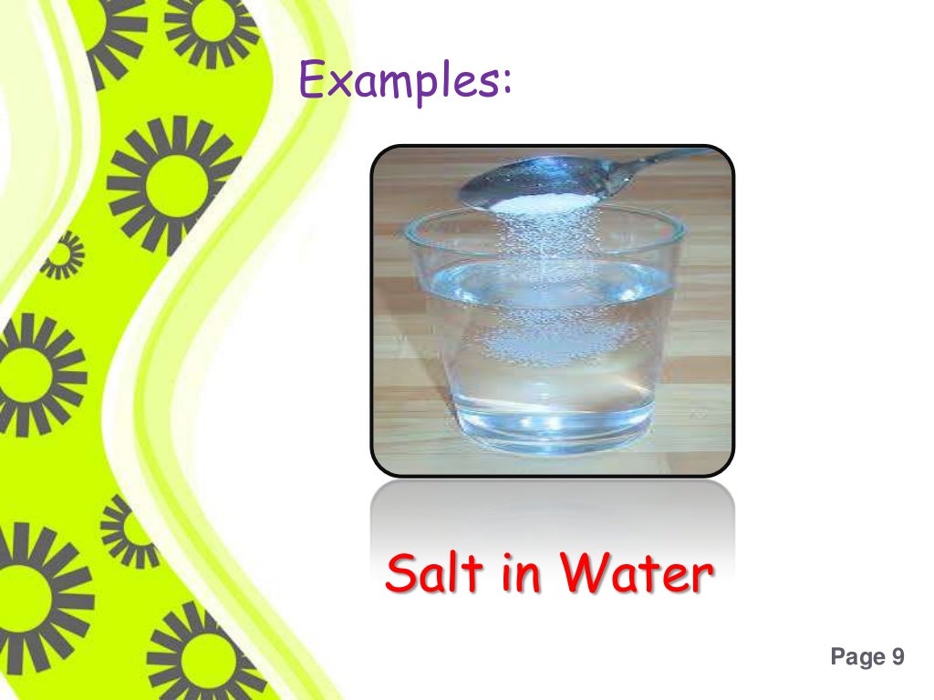 Mixtures
