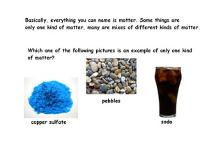 Mixtures And Pure Substances