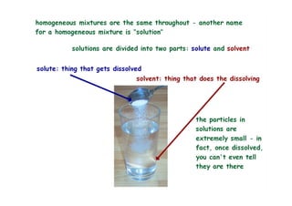 Mixtures And Pure Substances