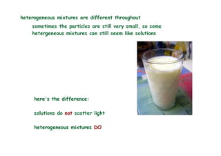 Mixtures And Pure Substances