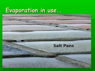 EEvvaappoorraattiioonn iinn uussee.... 
 