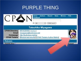 PURPLE THING 