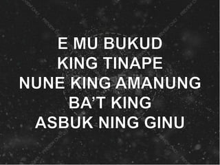 Miyerkules ning abu 2015