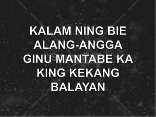 Miyerkules ning abu 2015