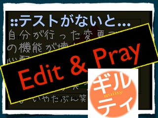 :: …
Pr ay
dit &
E