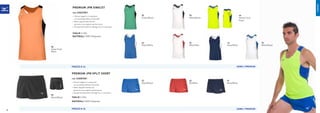 RUNNING
PREMIUM JPN SPLIT SHORT
COD. U2EB7001
»	Tessuto leggero e traspirante
	 con tecnologia Mizuno DryLite®.
»	Mesh Jaquard laterale per
	 garantire una migliore performance.
»	Stampa Hex Runbird e dettagli fluo in contrasto.
TAGLIE S-XXL
MATERIALI 100% Polyester
09
Black/Black
PREMIUM JPN SINGLET
COD. U2EA7001
»	Tessuto leggero e traspirante
	 con tecnologia Mizuno DryLite®.
»	Mesh Jaquard laterale per
	 garantire una migliore performance.
»	Stampa Hex Runbird e dettagli fluo in contrasto.
TAGLIE S-XXL
MATERIALI 100% Polyester
44
Yellow Fluo/
Royal
35
Green/Black
22
Royal/White
22
Royal/Royal
14
Navy/White
56
Clown Fish/
Black
62
Red/Red
14
Navy/White
UOMO / PREMIUM
UOMO / PREMIUM
72
White/Royal
76
White/Red
70
White/Black
PREZZO E 24
PREZZO E 26
8 9
 