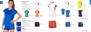 RUNNING
56
Orange Clown
Fish/Black
PREZZO E 44
PREZZO E 28
PREMIUM JPN TEE
COD. U2EA7202
»	Tessuto leggero e traspirante
	 con tecnologia Mizuno DryLite®.
»	Mesh Jaquard laterale per
	 garantire una migliore performance.
»	Stampa Hex Runbird e dettagli fluo in contrasto.
TAGLIE XS-XL | MATERIALI 100% Polyester
35
Green/Black
PREMIUM JPN SHORT TIGHT
COD. U2EB7202
»	Tessuto leggero e traspirante
con tecnologia Mizuno DryLite®.
»	Mesh Jaquard laterale per garantire
una migliore performance.
»	Stampa Hex Runbird e dettagli fluo in contrasto.
TAGLIE XS-XL
MATERIALI 88% Polyester - 12% Spandex
DONNA / PREMIUM
DONNA / PREMIUM
22
Royal/Royal
76
White/Red
14
Navy/White
71
White/Royal
90
White/Black
44
YellowFluo/
Royal
62
Red/Red
14
Navy/White
22
Royal/Royal
09
Black/Black
PREZZO E 28
PREZZO E 27
10 11
 