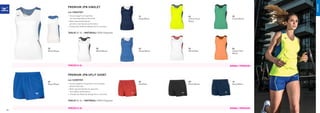 RUNNING
PREMIUM JPN SINGLET
COD. U2EA7201
»	Tessuto leggero e traspirante
	 con tecnologia Mizuno DryLite®.
»	Mesh Jaquard laterale per
	 garantire una migliore performance.
»	Stampa Hex Runbirde dettagli fluo in contrasto.
TAGLIE XS-XL | MATERIALI 100% Polyester
72
White/Royal
14
Navy/White
70
White/Black
22
Royal/White
PREMIUM JPN SPLIT SHORT
COD. U2EB7201
»	Tessuto leggero e traspirante con tecnologia
Mizuno DryLite®.
»	Mesh Jaquard laterale per garantire
una migliore performance.
»	 Stampa Hex Runbirde dettagli fluo in contrasto.
TAGLIE XS-XL | MATERIALI 100% Polyester
62
Red/Red
22
Royal/Royal
56
Clown Fish/
Black
DONNA / PREMIUM
DONNA / PREMIUM
35
Green/Black
44
Yellow Fluo/
Royal
76
White/Red
09
Black/Black
14
Navy/White
PREZZO E 24
PREZZO E 26
12
 