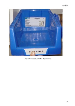 Lean SCM
21
Figura 15 - Bordo de Linha P1A (Supermercado)
 