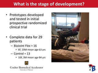 Mizzou bio joint flex snapshot | PPTX
