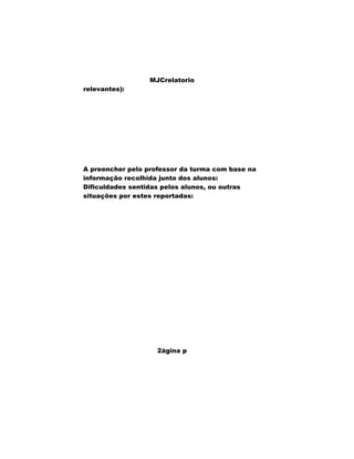 Mj Relatorio