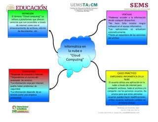 Mapa mental cloud computing (2) | DOCX