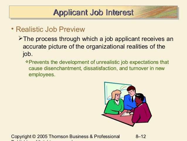 Chapter 8 Selecting Human Resources