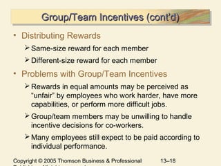 Chapter 13 Variable Pay and Executive Compensation | PPT