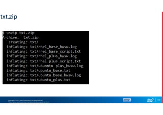 Copyright © 2017, Intel Corporation. All rights reserved.
*Other names and brands may be claimed as the property of others.
txt.zip
100
 