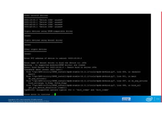 Copyright © 2017, Intel Corporation. All rights reserved.
*Other names and brands may be claimed as the property of others.
111
 