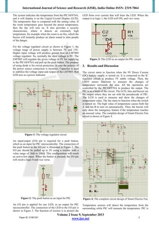 Design an Automatic Temperature Control System for Smart Electric Fan ...