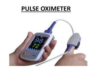 PULSE OXIMETER
 
