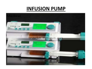 INFUSION PUMP
 