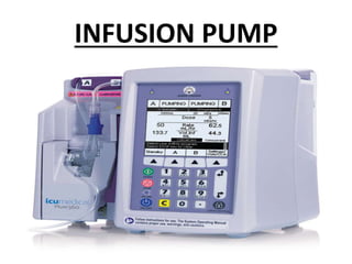INFUSION PUMP
 