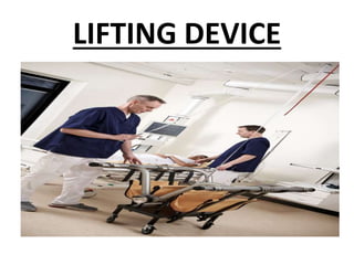LIFTING DEVICE
 