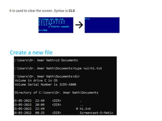 Command Line Interpreter | PPTX