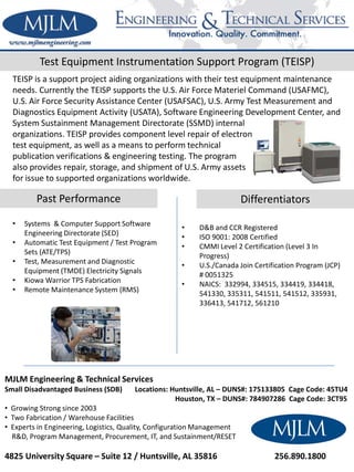 MJLM Product Sheets - 2013 | PDF