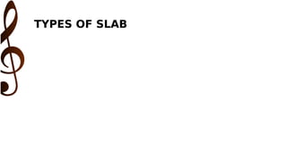 TYPES OF SLAB
 