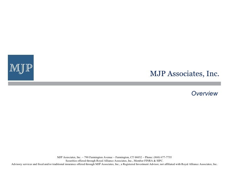 MJP Overview Firm & Investment Process