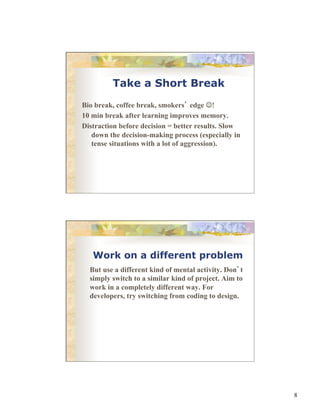 Problem Solving and Decision Making in Software Development | PDF