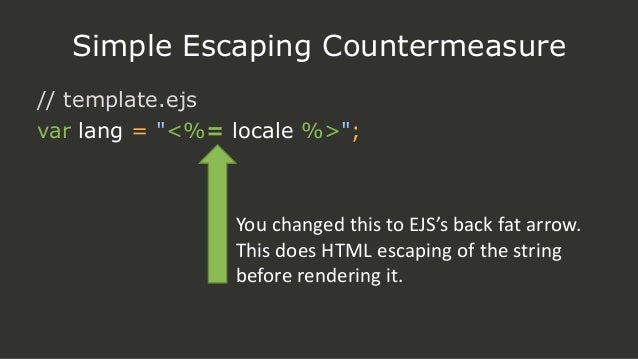 Xss And How To Escape