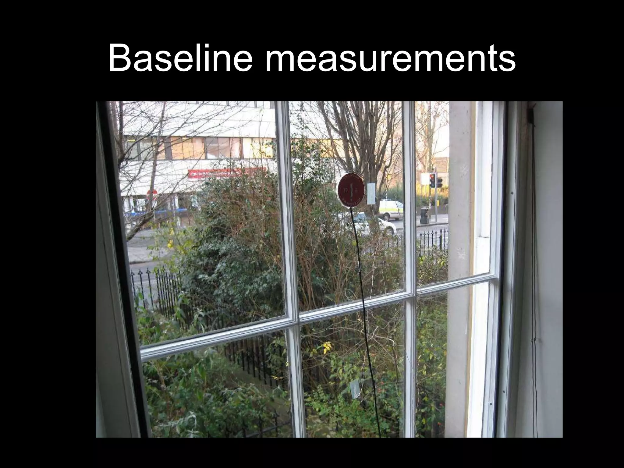 Baseline measurements 