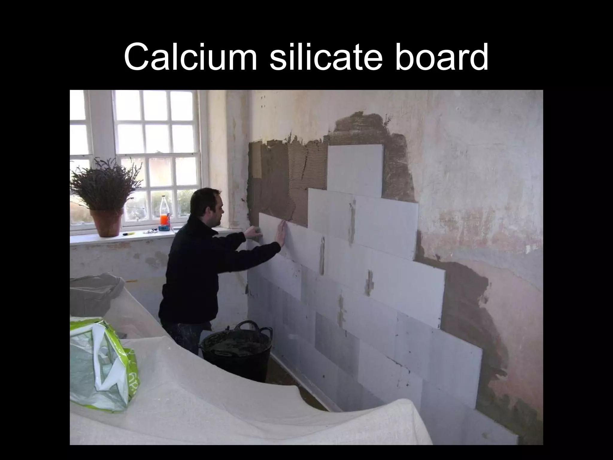 Calcium silicate board 